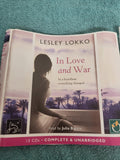 AALESLEY LOKKO - IN LOVE AND WAR - 13 cds - audiobook unabridged DISC ONLY