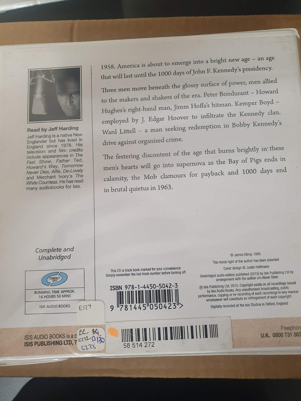 ANN CLEEVES - RED BONES- 11 CDS  AUDIOBOOK UNABRIDGED DISC ONLY