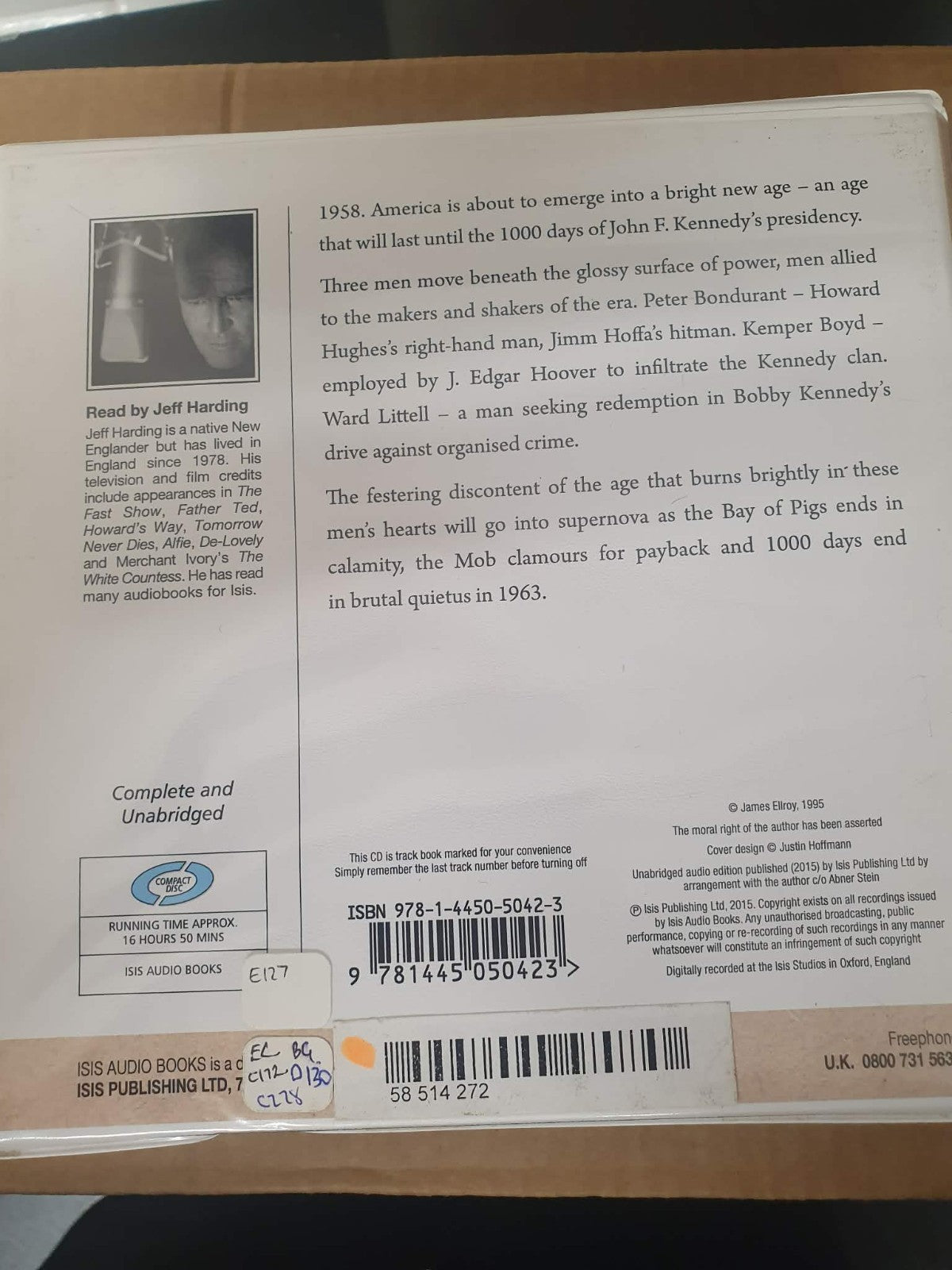 ANN CLEEVES - RED BONES- 11 CDS  AUDIOBOOK UNABRIDGED DISC ONLY