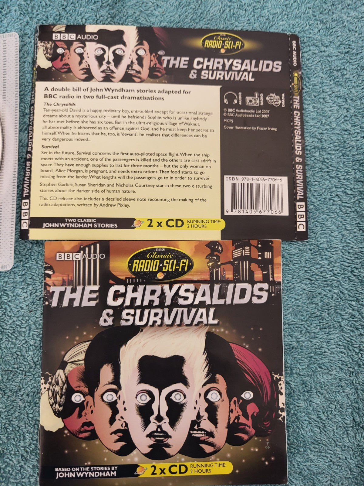 BBC AUDIO - RADIO SCI-FI THE CHRYSALIDS AND SURVIVAL - 2 CD - cdaudiobook unabri