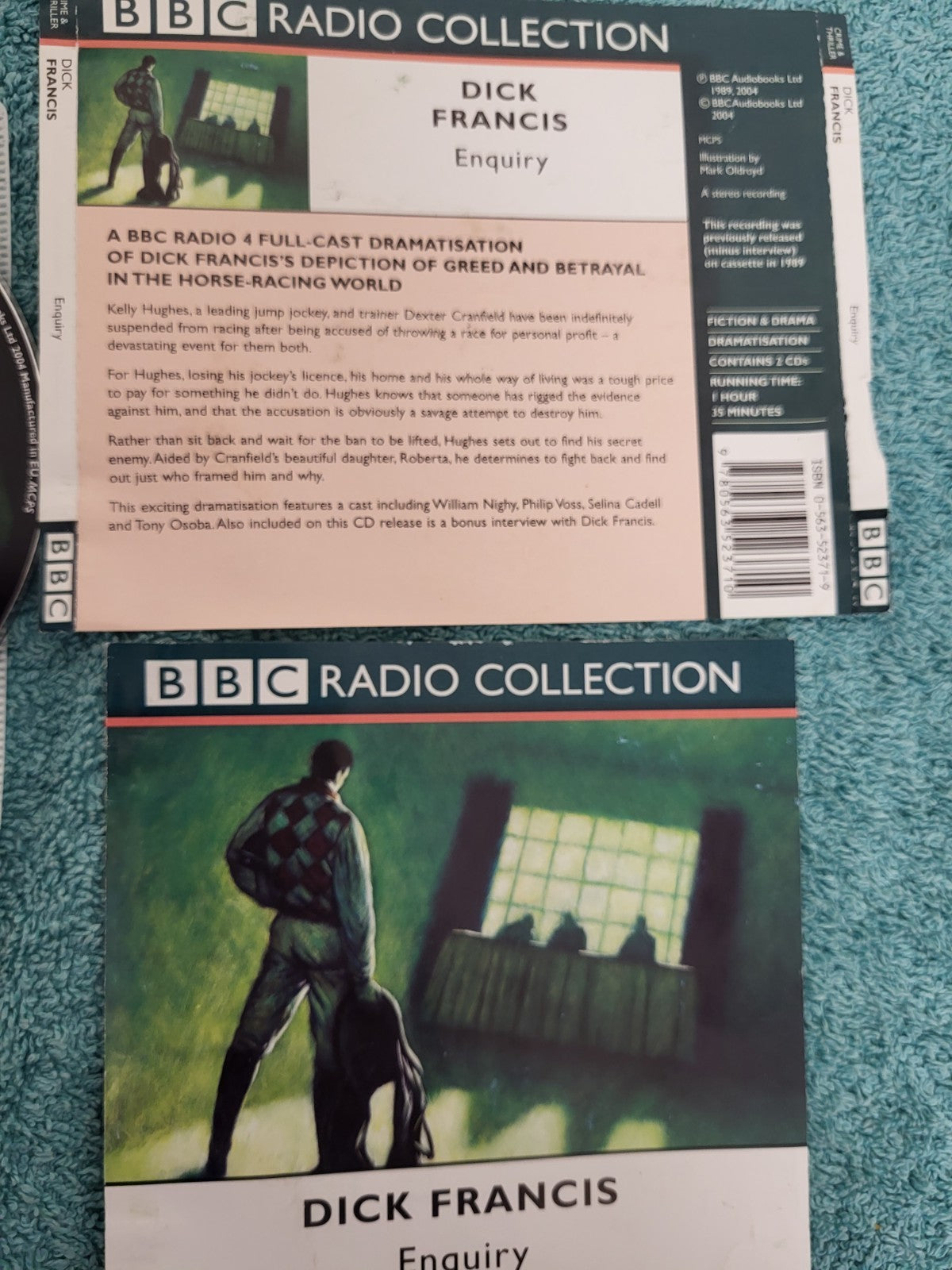 BBC - RADIO COLLECRION - DICK FRANCIS - ENQUIRY - 2 CDS - audiobook unabridged