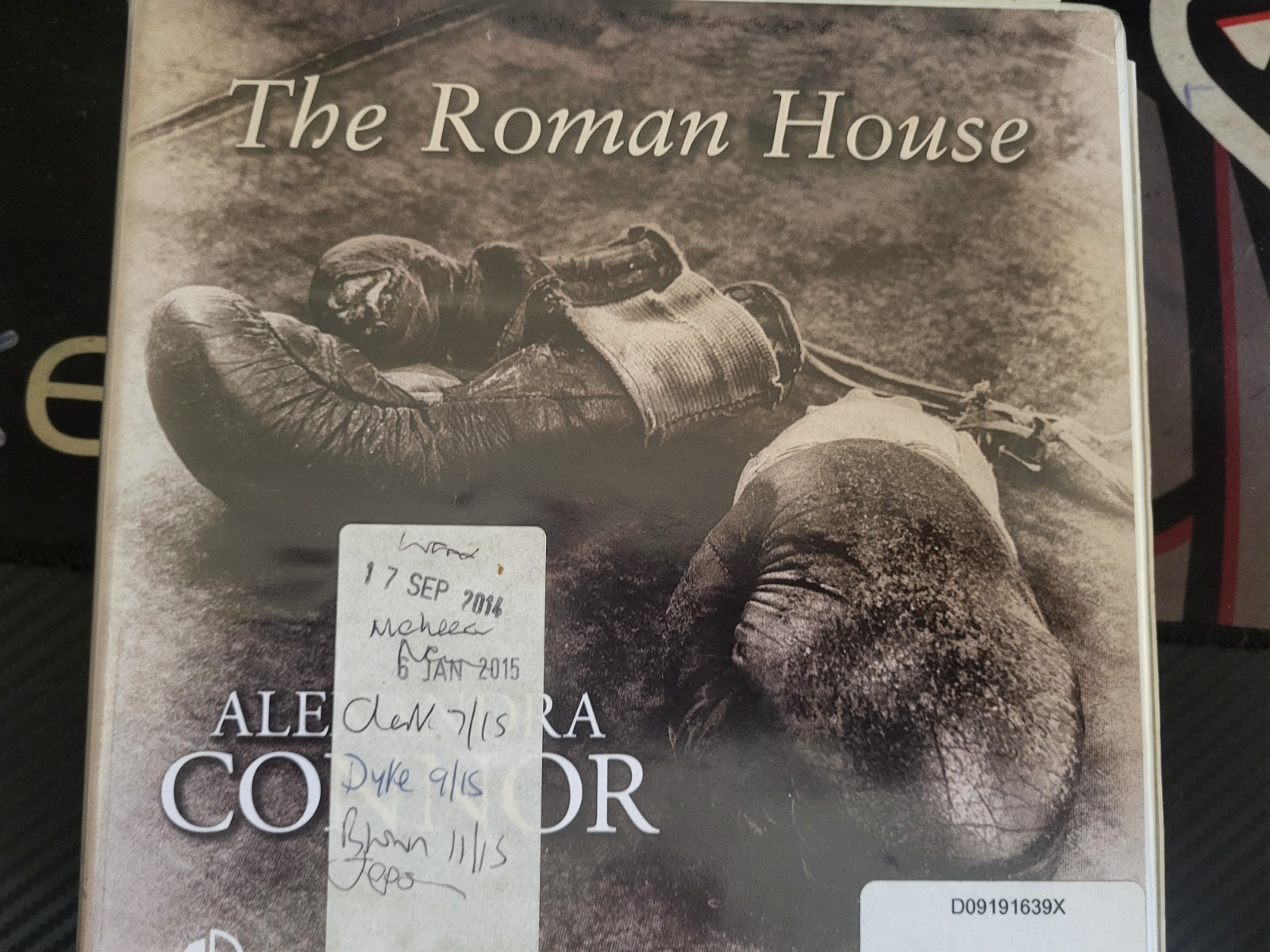 ALEXANDRA CONNOR - THE ROMAN HOUSE - 20 CDS  AUDIOBOOK UNABRIDGED DISC ONLY