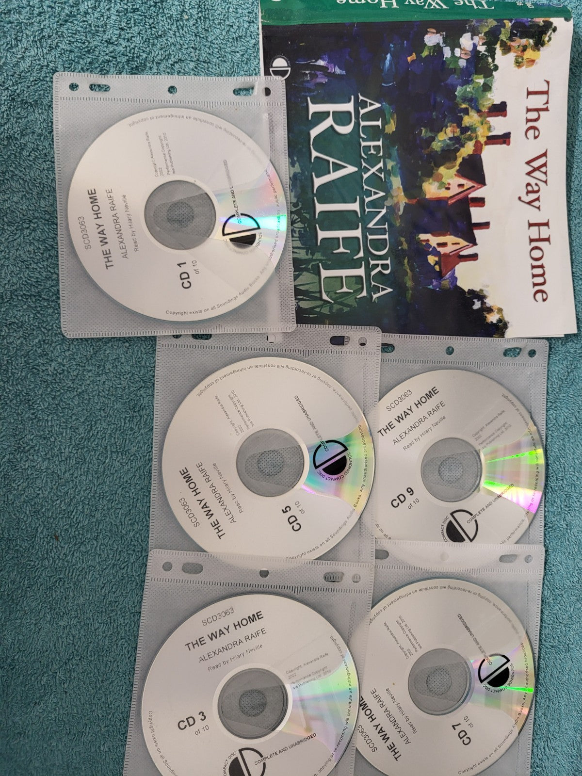 ALEXANDRA RAIFE - THE WAY HOME - 10 CDS-Unabridged Audio Book