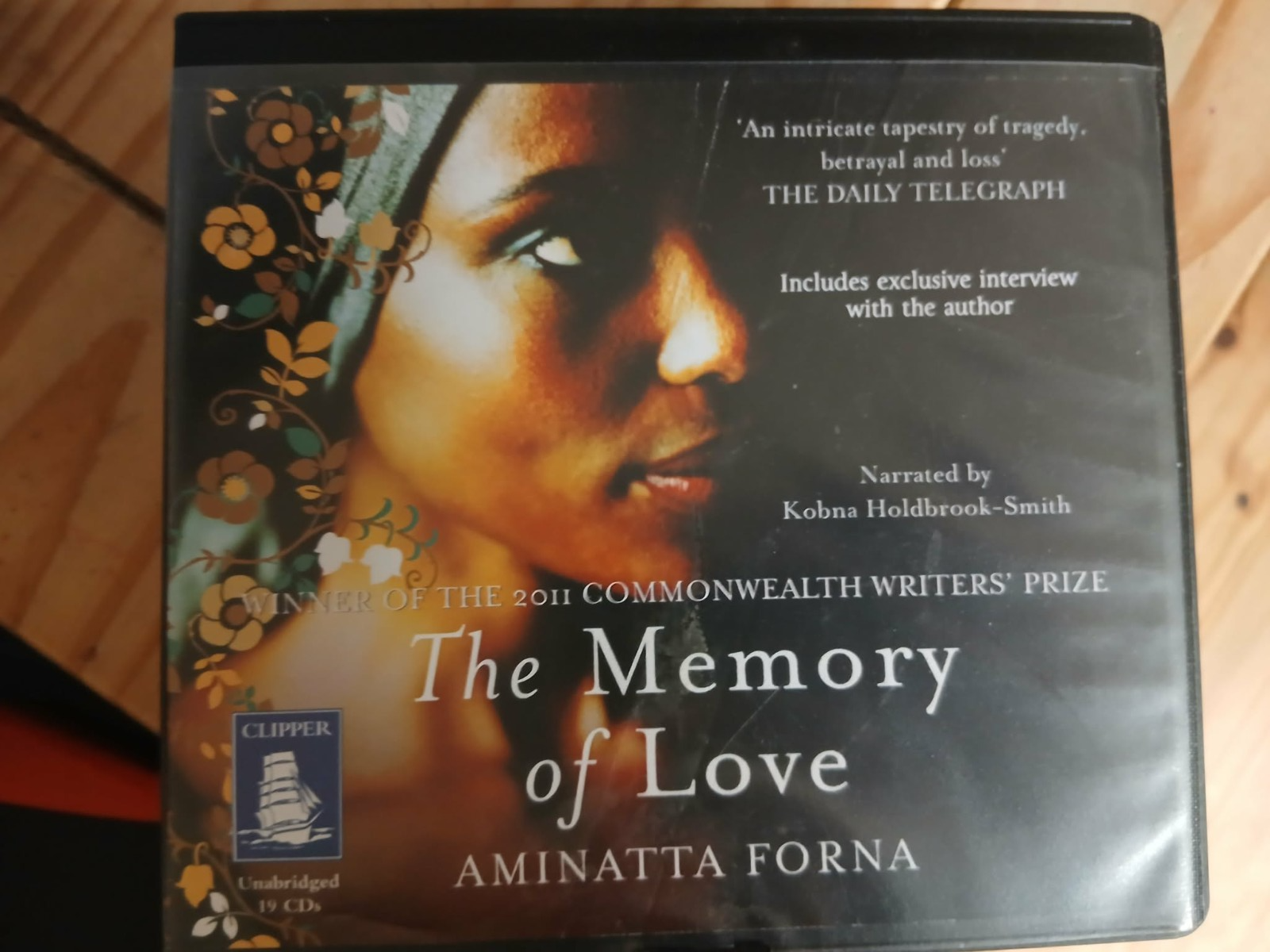 AMINATTA FORNA - THE MEMORY OF LOVE - 19 CDS audiobook unabridged disc only