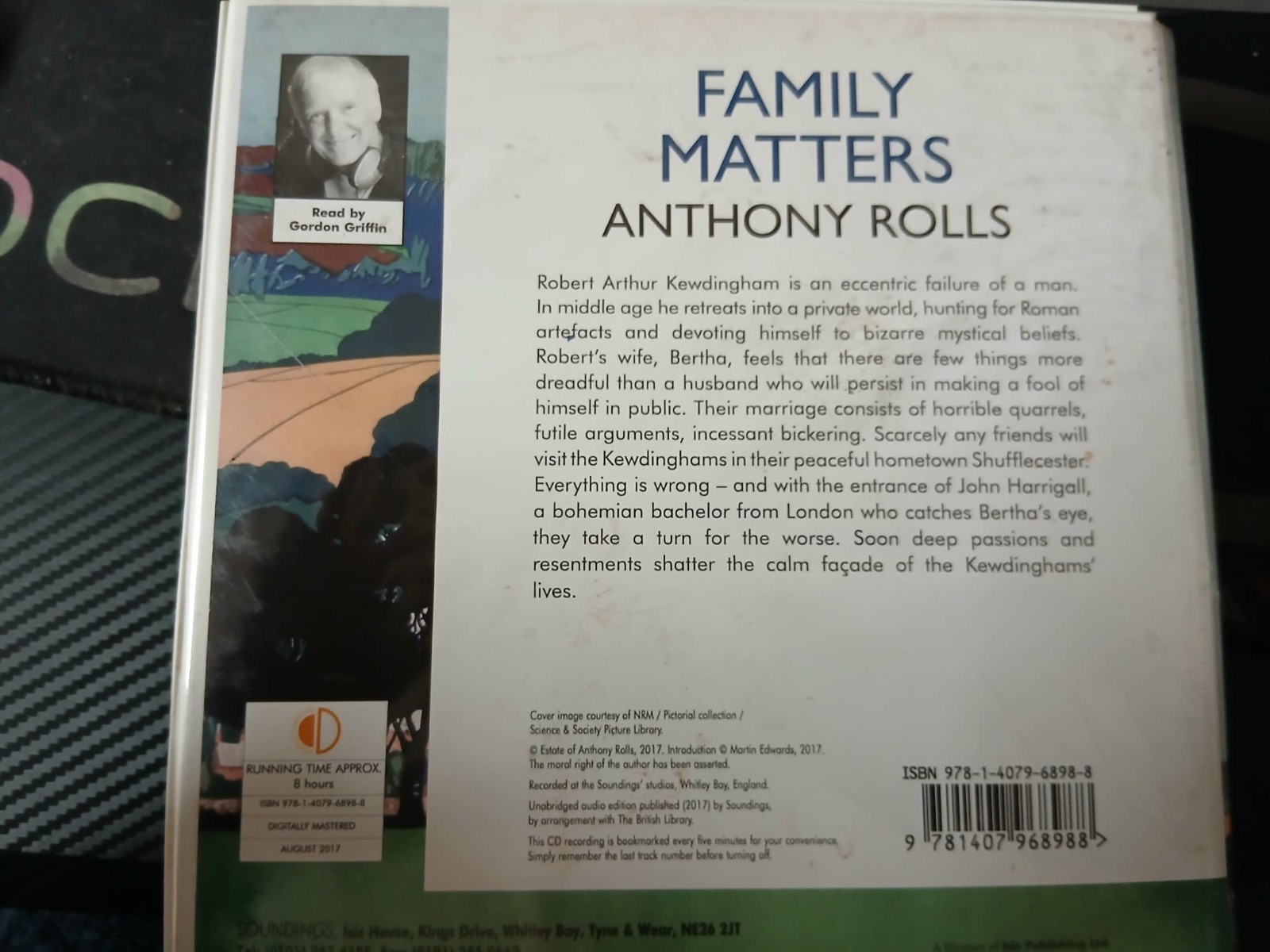 ANTHONY ROLLS - FAMILY MATTERS - 8 cd audio books for adults unabridged
