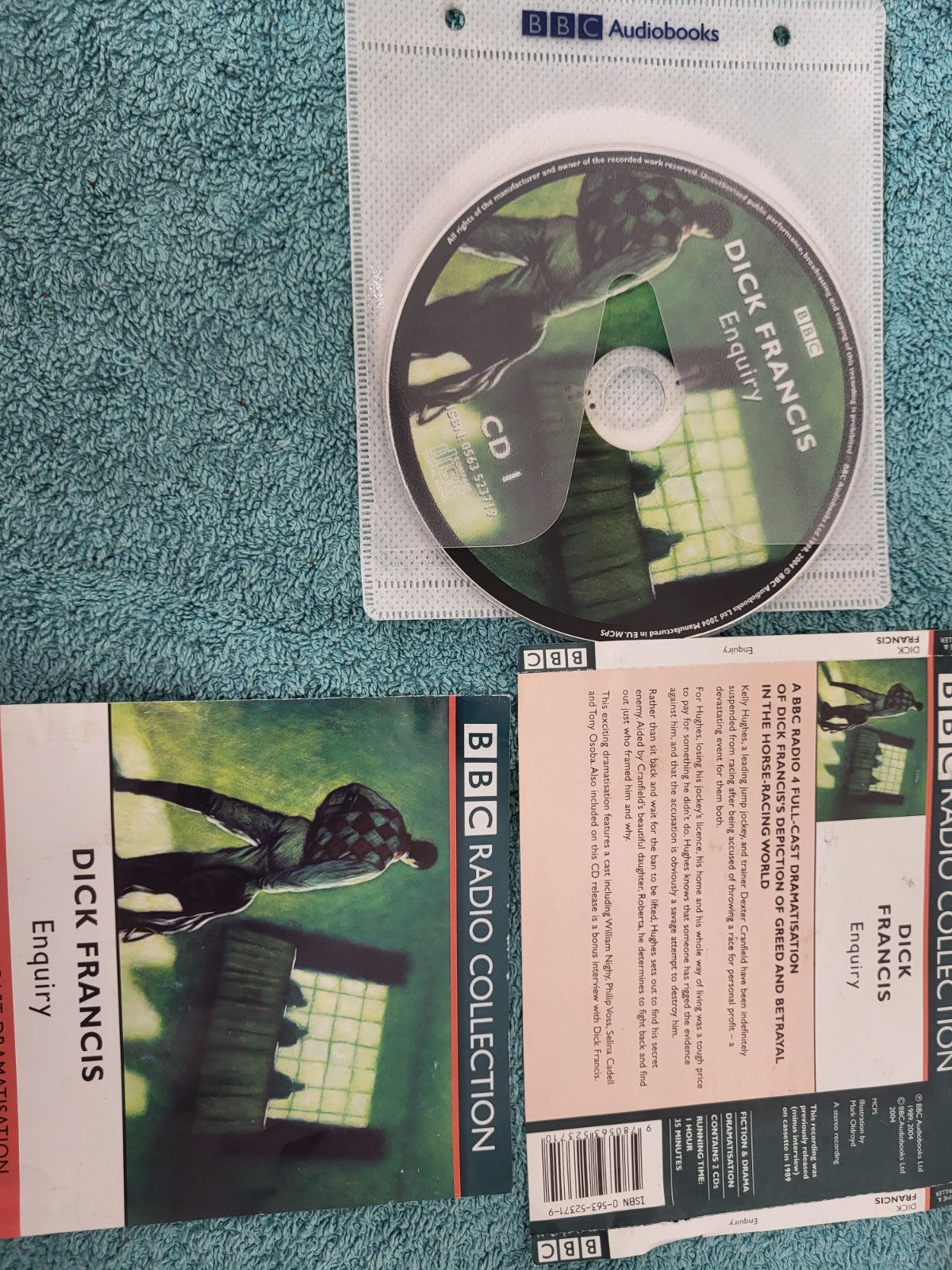 BBC - RADIO COLLECRION - DICK FRANCIS - ENQUIRY - 2 CDS - audiobook unabridged