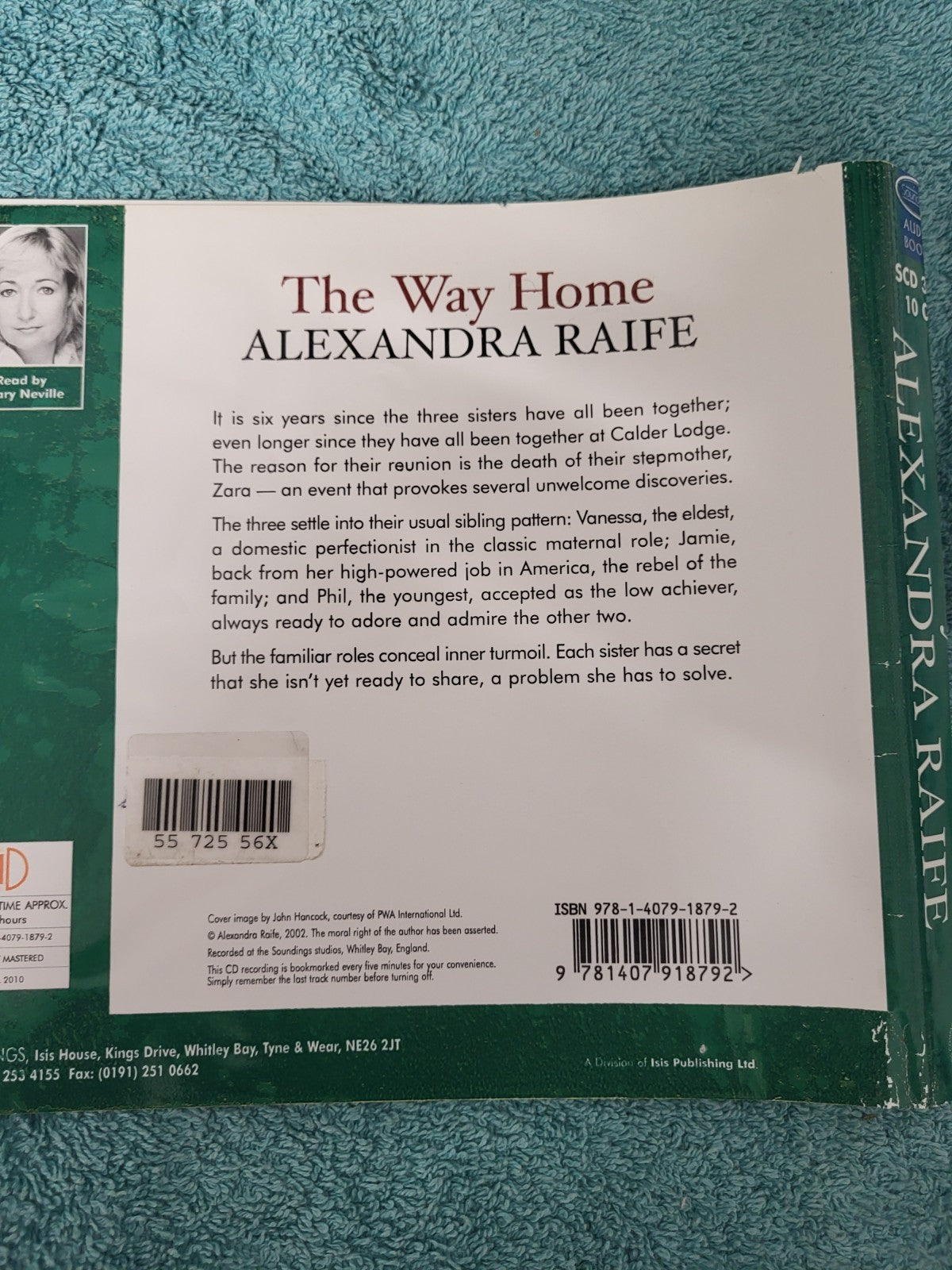 ALEXANDRA RAIFE - THE WAY HOME - 10 CDS-Unabridged Audio Book
