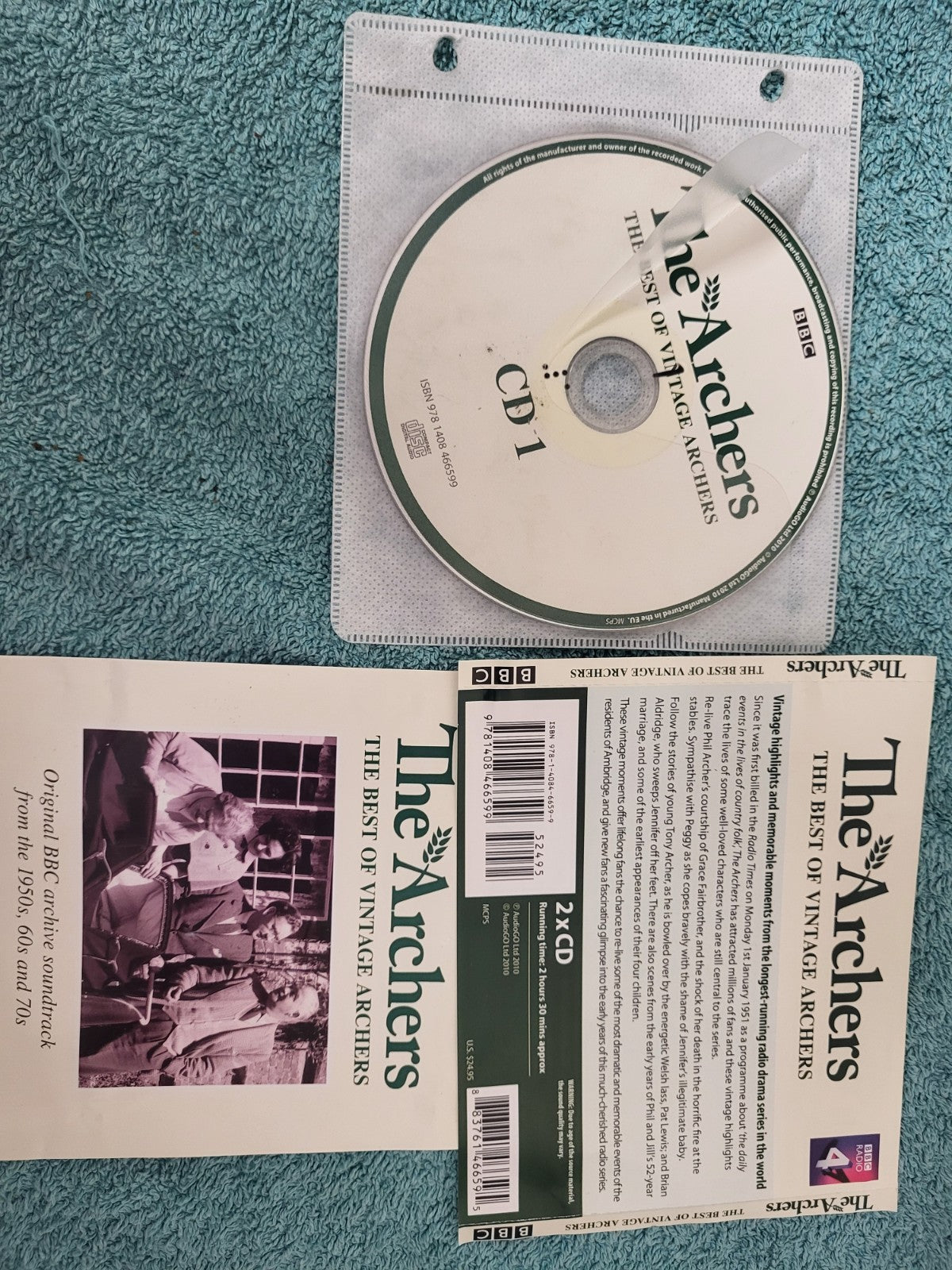 BBC - THE ARCHERS - THE BEST OF VINTAGE ARCHERS - 2 CD - audiobook unabridged