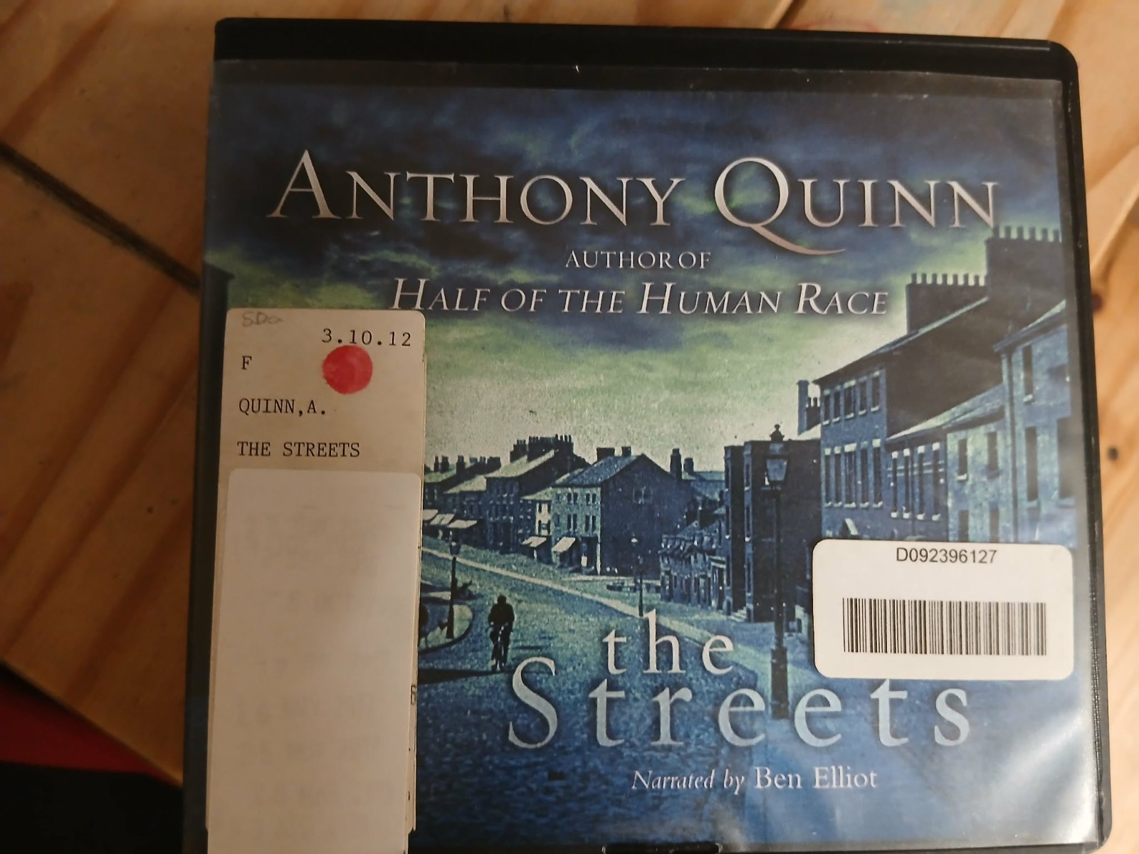 ANTHONY QUINN - THE STREETS - 11 CDS audiobook unabridged disc only